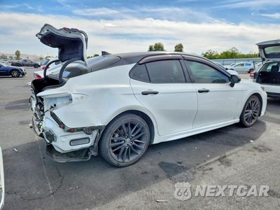 Trzecie zdjęcie samochodu z tyłu: 2021 TOYOTA CAMRY XSE VIN:4T1K31AKXMU031837 - miniatura