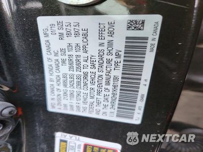 Zdjęcie 13 z 13 samochodu: 2019 HONDA CR-V EXL VIN:2HKRW2H81KH611091 - miniatura