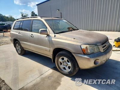 Czwarte zdjęcie samochodu z boku: 2006 TOYOTA HIGHLANDER BASE VIN:JTEGD21A960143703 - miniatura