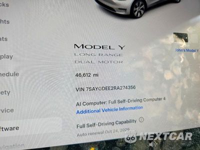 Zdjęcie 9 z 12 samochodu: 2024 TESLA MODEL Y VIN:7SAYGDEE2RA274356 - miniatura