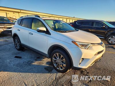 Czwarte zdjęcie samochodu z boku: 2018 TOYOTA RAV4 LIMITED VIN:JTMYFREVXJJ169769 - miniatura