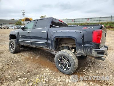 Drugie zdjęcie samochodu z przodu: 2018 CHEVROLET SILVERADO K1500 LTZ VIN:3GCUKSEJ4JG299823 - miniatura