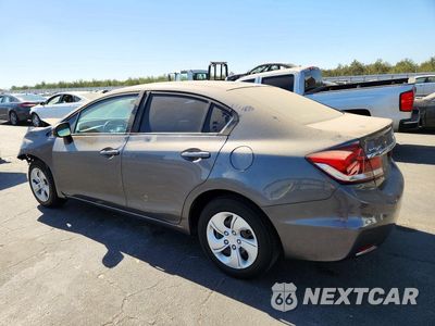 Drugie zdjęcie samochodu z przodu: 2015 HONDA CIVIC LX VIN:19XFB2F58FE238181 - miniatura