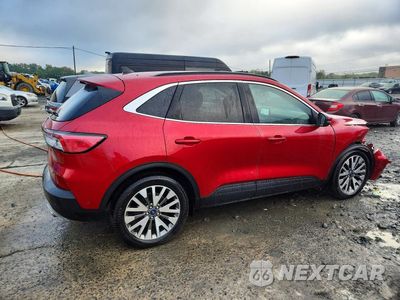 Trzecie zdjęcie samochodu z tyłu: 2020 FORD ESCAPE TITANIUM VIN:1FMCU0DZ6LUB14328 - miniatura