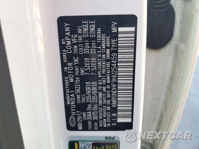 Zdjęcie 13 z 13 samochodu: 2017 HYUNDAI SANTA FE SE VIN:KM8SNDHF9HU254459 - miniatura