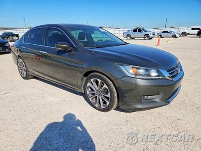 Czwarte zdjęcie samochodu z boku: 2015 HONDA ACCORD SPORT VIN:1HGCR2F50FA012879 - miniatura