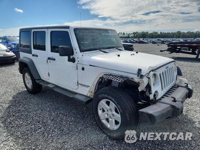 Czwarte zdjęcie samochodu z boku: 2014 JEEP WRANGLER UNLIMITED SPORT VIN:1C4BJWDG4EL249939 - miniatura