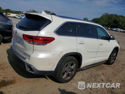 Trzecie zdjęcie samochodu z tyłu: 2019 TOYOTA HIGHLANDER LIMITED PLATINUM VIN:5TDDZRFH1KS940204 - miniatura