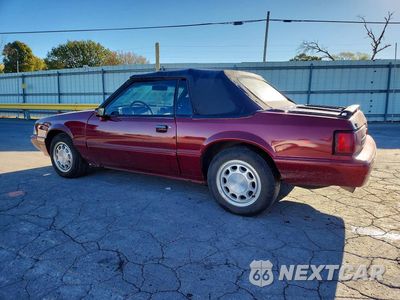 Drugie zdjęcie samochodu z przodu: 1993 FORD MUSTANG LX VIN:1FACP44M9PF128487 - miniatura