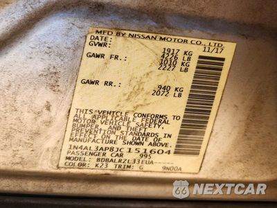 Zdjęcie 13 z 13 samochodu: 2018 NISSAN ALTIMA 2.5 SL VIN:1N4AL3AP8JC151604 - miniatura