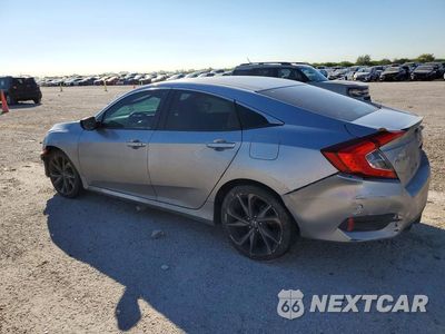 Drugie zdjęcie samochodu z przodu: 2019 HONDA CIVIC SPORT VIN:19XFC2F80KE041622 - miniatura