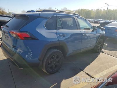 Trzecie zdjęcie samochodu z tyłu: 2023 TOYOTA RAV4 TRD OFF ROAD VIN:2T3S1RFV6PW333922 - miniatura