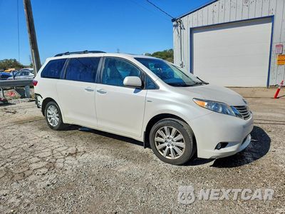 Czwarte zdjęcie samochodu z boku: 2017 TOYOTA SIENNA XLE PREMIUM 7-PASSENGER VIN:5TDDZ3DC7HS182849 - miniatura