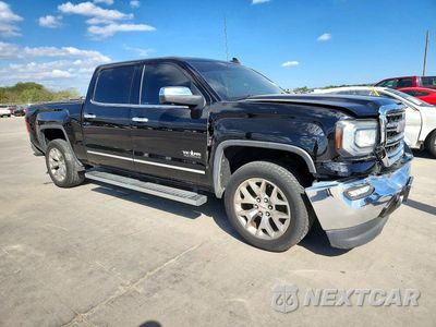 Czwarte zdjęcie samochodu z boku: 2018 GMC SIERRA C1500 SLT VIN:3GTP1NEC5JG633912 - miniatura