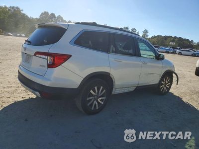 Trzecie zdjęcie samochodu z tyłu: 2019 HONDA PILOT EXL VIN:5FNYF6H56KB064214 - miniatura
