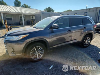 2019 TOYOTA HIGHLANDER XLE 5TDKZRFH7KS366571 - główne zdjęcie licytacji z USA - miniatura