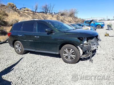 Czwarte zdjęcie samochodu z boku: 2018 NISSAN PATHFINDER SL VIN:5N1DR2MM3JC607764 - miniatura