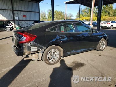Trzecie zdjęcie samochodu z tyłu: 2021 HONDA CIVIC LX VIN:2HGFC2F67MH548511 - miniatura