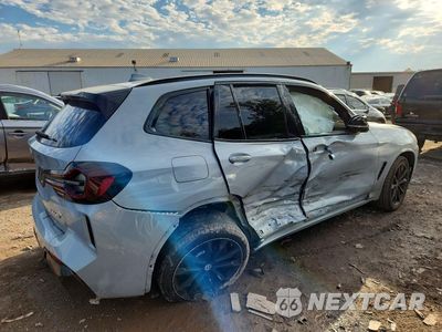 Trzecie zdjęcie samochodu z tyłu: 2023 BMW X3 M40I VIN:5UX83DP0XP9P53398 - miniatura
