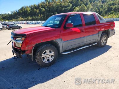 2002 CHEVROLET AVALANCHE K1500 3GNEK13T92G140775 - główne zdjęcie licytacji z USA - miniatura
