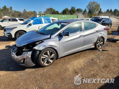 2015 HYUNDAI ELANTRA LIMITED 5NPDH4AE3FH604861 - główne zdjęcie licytacji z USA - miniatura