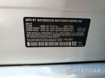 Zdjęcie 13 z 13 samochodu: 2020 BMW X7 XDRIVE40I VIN:5UXCW2C03L9A03169 - miniatura