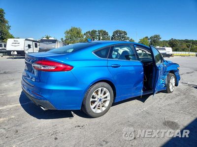 Trzecie zdjęcie samochodu z tyłu: 2020 FORD FUSION SE VIN:3FA6P0HD3LR156587 - miniatura