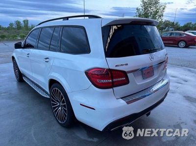 Trzecie zdjęcie samochodu z tyłu: 2019 MERCEDES-BENZ GLS 63 AMG 4MATIC VIN:4JGDF7FE9KB210322 - miniatura