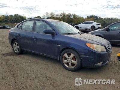 Czwarte zdjęcie samochodu z boku: 2007 HYUNDAI ELANTRA VIN:KMHDU46DX7U127361 - miniatura