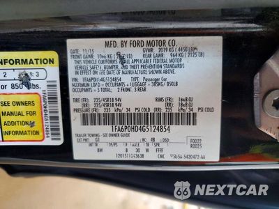 Zdjęcie 12 z 12 samochodu: 2016 FORD FUSION SE VIN:1FA6P0HD4G5124854 - miniatura