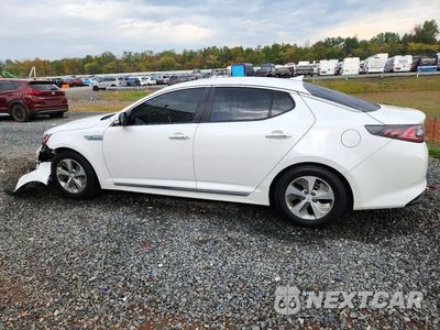 Drugie zdjęcie samochodu z przodu: 2014 KIA OPTIMA HYBRID VIN:KNAGM4AD1E5064373 - miniatura