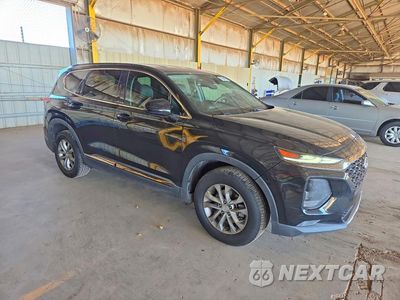 Czwarte zdjęcie samochodu z boku: 2019 HYUNDAI SANTA FE SEL 2.4L VIN:5NMS33AD0KH034705 - miniatura