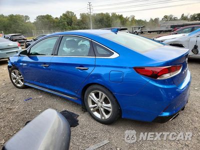 Drugie zdjęcie samochodu z przodu: 2019 HYUNDAI SONATA SPORT VIN:5NPE34AF8KH736214 - miniatura