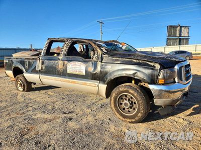 Czwarte zdjęcie samochodu z boku: 2001 FORD F350 SUPER DUTY XLT VIN:1FTSW31F01EC84648 - miniatura