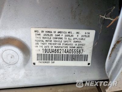 Zdjęcie 12 z 12 samochodu: 2004 ACURA TL VIN:19UUA66214A055567 - miniatura