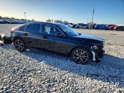 Czwarte zdjęcie samochodu z boku: 2023 HONDA CIVIC SPORT TOURING VIN:19XFL1H80PE000096 - miniatura