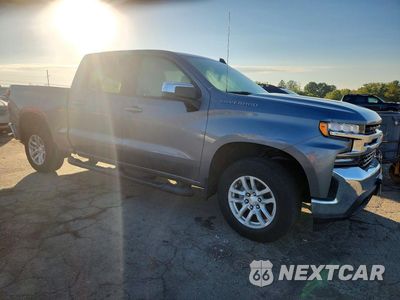 Czwarte zdjęcie samochodu z boku: 2021 CHEVROLET SILVERADO K1500 LT VIN:1GCPYJEK7MZ437146 - miniatura