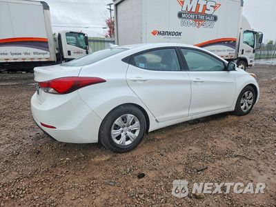 Trzecie zdjęcie samochodu z tyłu: 2016 HYUNDAI ELANTRA SE VIN:5NPDH4AE0GH752225 - miniatura