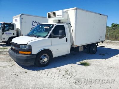 2018 CHEVROLET EXPRESS REFRIGERATED BOX TRUCK 1GB0GSFPXJ1235873 - główne zdjęcie licytacji z USA - miniatura