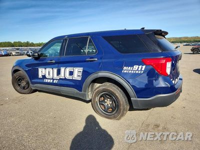 Drugie zdjęcie samochodu z przodu: 2020 FORD EXPLORER POLICE INTERCEPTOR VIN:1FM5K8AW6LGA19368 - miniatura