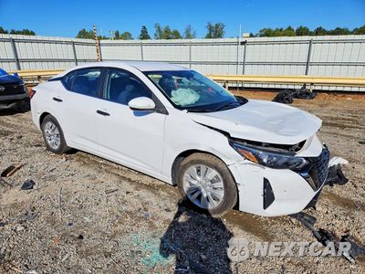 Czwarte zdjęcie samochodu z boku: 2025 NISSAN SENTRA S VIN:3N1AB8BV9SY297108 - miniatura