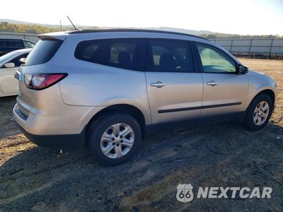 Trzecie zdjęcie samochodu z tyłu: 2015 CHEVROLET TRAVERSE LS VIN:1GNKVFKD4FJ180428 - miniatura