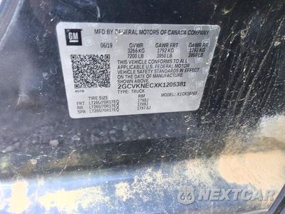 Zdjęcie 12 z 13 samochodu: 2019 CHEVROLET SILVERADO LD K1500 BASE/LS VIN:2GCVKNECXK1205381 - miniatura