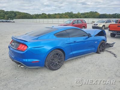 Trzecie zdjęcie samochodu z tyłu: 2019 FORD MUSTANG GT VIN:1FA6P8CF4K5166554 - miniatura