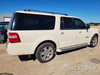 Trzecie zdjęcie samochodu z tyłu: 2007 FORD EXPEDITION EL LIMITED VIN:1FMFK20577LA97598 - miniatura