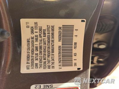 Zdjęcie 13 z 13 samochodu: 2011 HONDA CIVIC LX-S VIN:2HGFA1F67BH549204 - miniatura