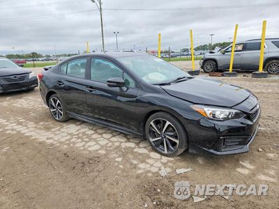 Czwarte zdjęcie samochodu z boku: 2022 SUBARU IMPREZA SPORT VIN:4S3GKAM69N3603807 - miniatura
