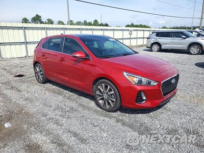 Czwarte zdjęcie samochodu z boku: 2020 HYUNDAI ELANTRA GT BASE VIN:KMHH35LE0LU143487 - miniatura