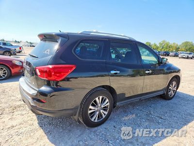 Trzecie zdjęcie samochodu z tyłu: 2018 NISSAN PATHFINDER SL VIN:5N1DR2MN9JC664981 - miniatura