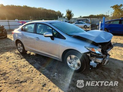 Czwarte zdjęcie samochodu z boku: 2014 HONDA CIVIC LX VIN:2HGFB2F50EH531531 - miniatura